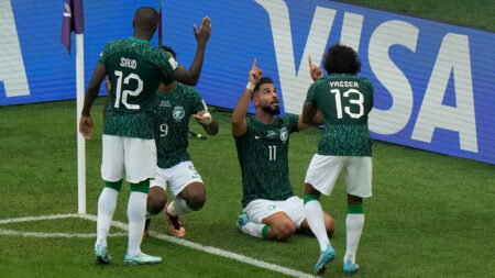 Саудовская Аравия побеждает Аргентину на Кубке мира