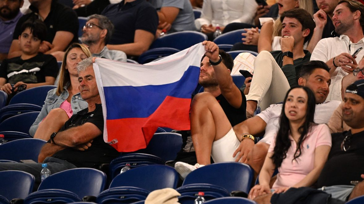 На Australian Open запретили российские и белорусские флаги