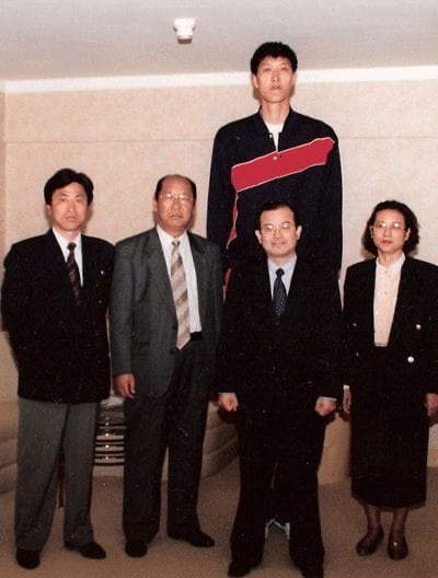 Самые высокие баскетболисты в мире | Мионг Хун Ри